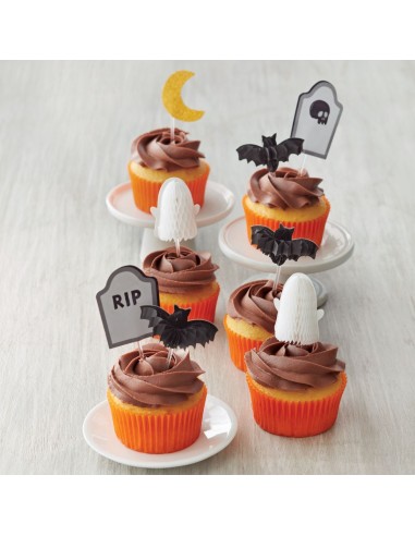 Wilton Cupcake Toppers Halloween -8st-