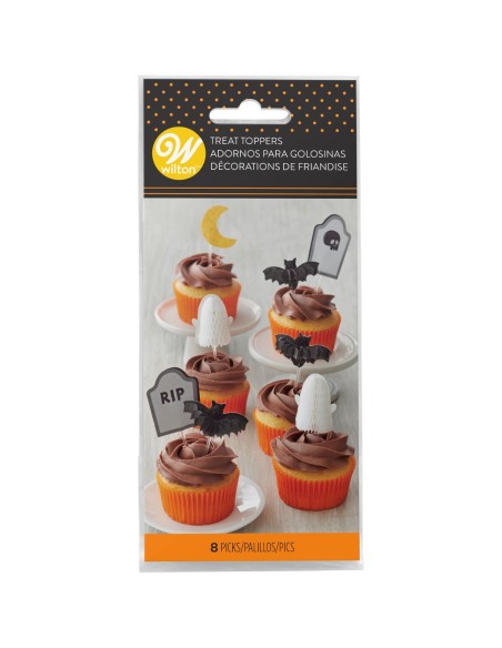 Wilton Cupcake Toppers Halloween -8st-