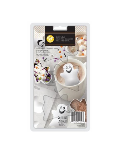 Wilton Chocolade Mal ChocoBom Spookjesl -3st-