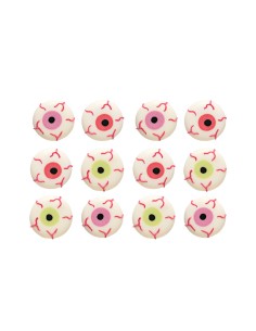 Decora Suikerdeccoratie Scary Eyes -6st-