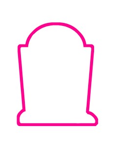 3D Uitsteker op Maat: Grafsteen