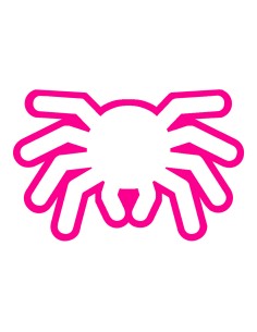 3D Uitsteker op Maat: Spin Cartoon