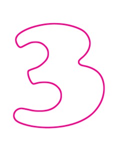 3D Uitsteker op Maat: Cooper Cijfer 3