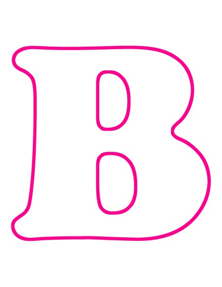 3D Uitsteker op Maat: Cooper Letter B