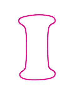 3D Uitsteker op Maat: Cooper Letter I