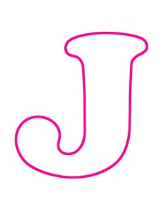 3D Uitsteker op Maat: Cooper Letter J