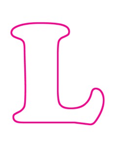 3D Uitsteker op Maat: Cooper Letter L