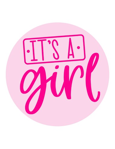 3D Stempel op Maat: It's a Girl