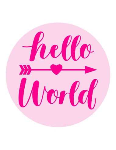 3D Stempel op Maat: Hello World