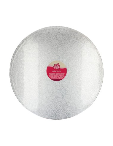 FunCakes Cake Drum Rond -45cm- Zilver