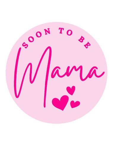 3D Stempel op Maat: Soon to be Mama