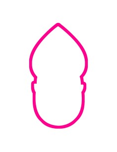 3D Uitsteker op Maat: Sinterklaas Hoofd