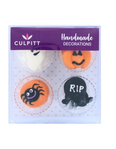 Culpitt Suikerdecoratie Halloween RIP -12st-