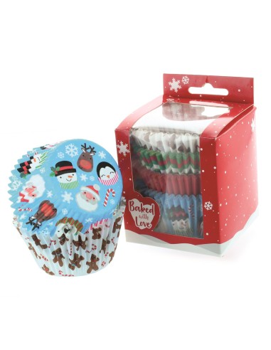 Baked with Love Baking Cups Christmas Friends -100st-