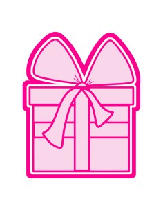 3D Uitsteker op Maat: Kadootje met Stempel