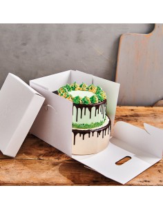 FunCakes Taartdoos Blanco 25.5x25.5x25cm -1st-