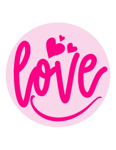 3D Stempel op Maat: Love 1