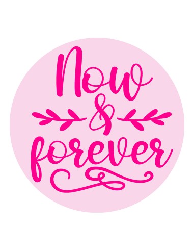 3D Stempel op Maat: Now & Forever