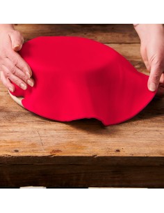 FunCakes Uitgerolde Fondant Disc Fire Red 2