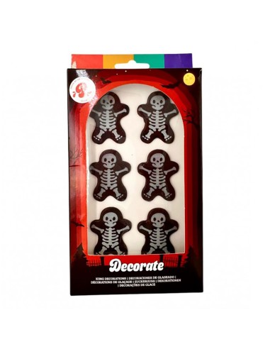 PastryColours Chocoladedecoraties Skelet -6st- 