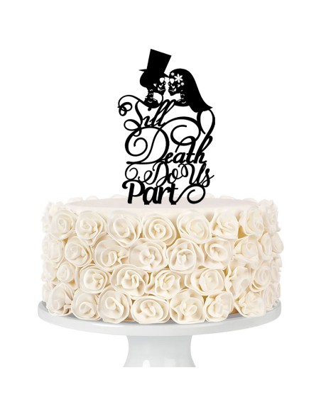 Taarttopper op Maat: Bruidspaar Till Death Do Us Part