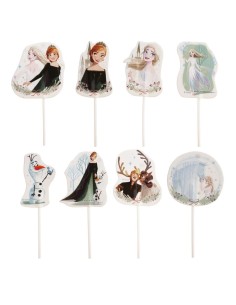 Dekora Cupcake Toppers Frozen Set -16st-