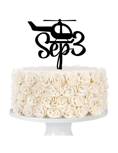 Taarttopper op Maat: Helikopter met Naam en Leeftijd