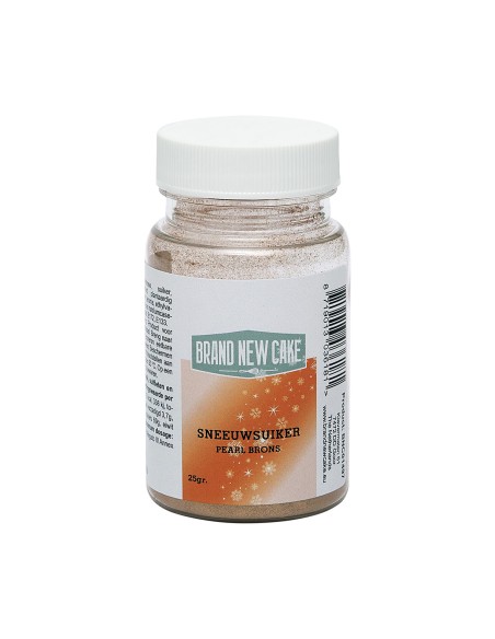 BrandNewCake Sneeuwsuiker Parelmoer Brons -25gr- //