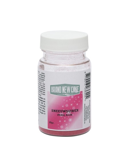 BrandNewCake Sneeuwsuiker Parelmoer Roze -25gr- //