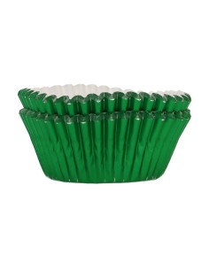 FunCakes Baking Cups Folie Metallic Groen -48st- 2