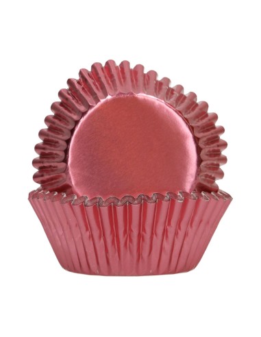 FunCakes Baking Cups Folie Metallic Rosé Goud -48st-