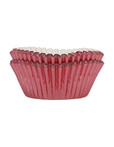 FunCakes Baking Cups Folie Metallic Rosé Goud -48st-