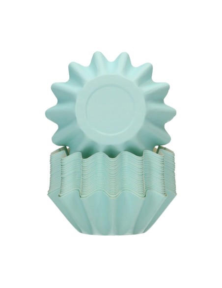 FunCakes Baking Cups Bloom Pastel Blauw -48st-