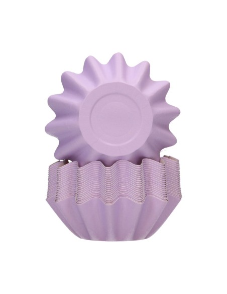 FunCakes Baking Cups Bloom Pastel Paars -48st-