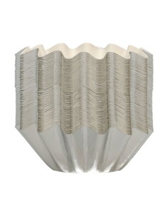 FunCakes Baking Cups Bloom Metallic Zilver -48st- // 2
