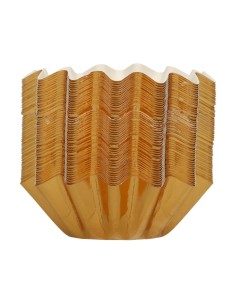 FunCakes Baking Cups Bloom Metallic Goud -48st- 2