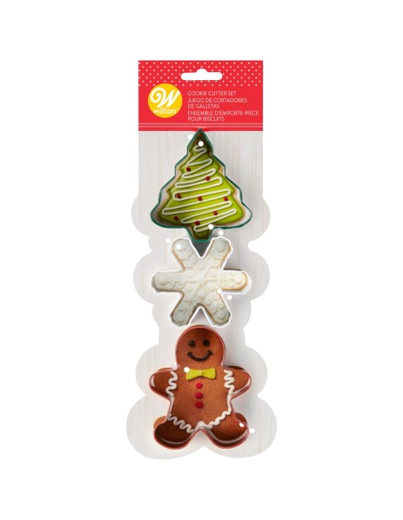 Wilton Koekjes Uitsteker Set Kerst -3st- 