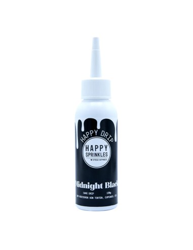 Happy Sprinkles Chocolade Drip Black -130gr-