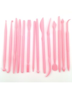 Dekofee Modelleer Gereedschap Set Mini -14st-