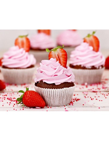 Cake Masters Mix voor Fluffy Icing Aardbei -450gr-