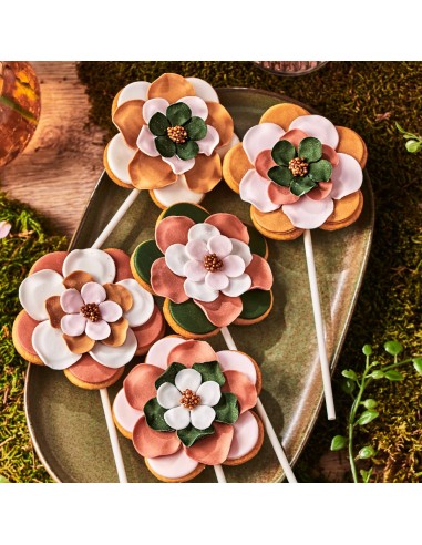 FunCakes Rolfondant Roze Shimmering Rose -250gr-