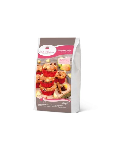 Cake Masters Complete Mix voor Baked Apple Muffins -12st-