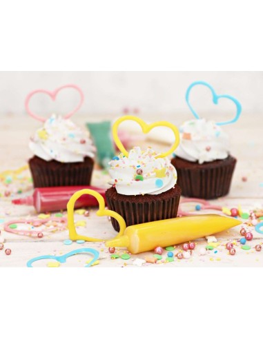 Cake Masters Eetbare Choco Schrijver Blauw -32gr-