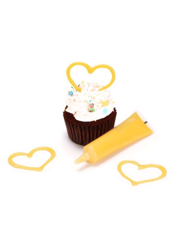 Cake Masters Eetbare Choco Schrijver Geel -32gr-