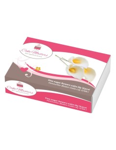 Cake Masters Suikerbloem Calla Lelie Wit -60mm- 3st 2