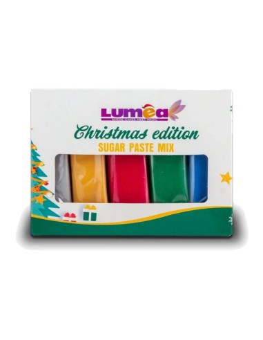 Lumea Rolfondant Multipack Kerst Mix -5x100gr-