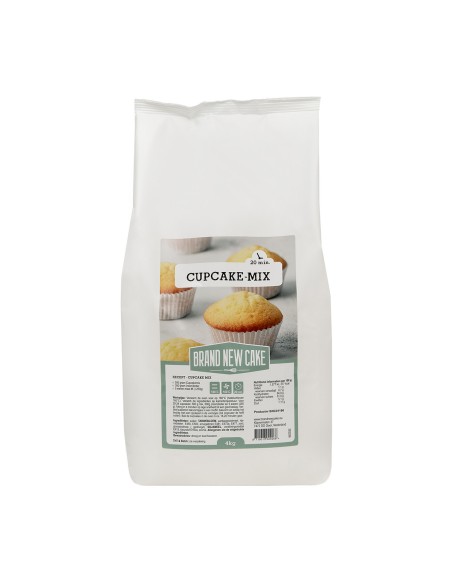 BrandNewCake Mix voor Cupcakes -4kg- // THT KORTING 12-2025