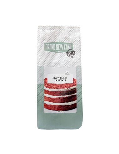 BrandNewCake Mix voor Red Velvet Cake -500gr-