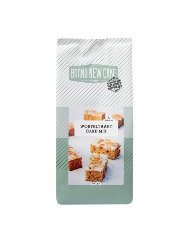 BrandNewCake Mix voor Carrot Cake (worteltaart) -500gr-