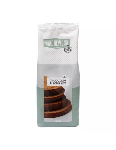 BrandNewCake Mix voor Chocolade Biscuit -1kg-